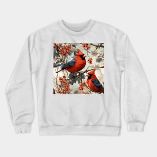 North American Birds - Cardinal Crewneck Sweatshirt